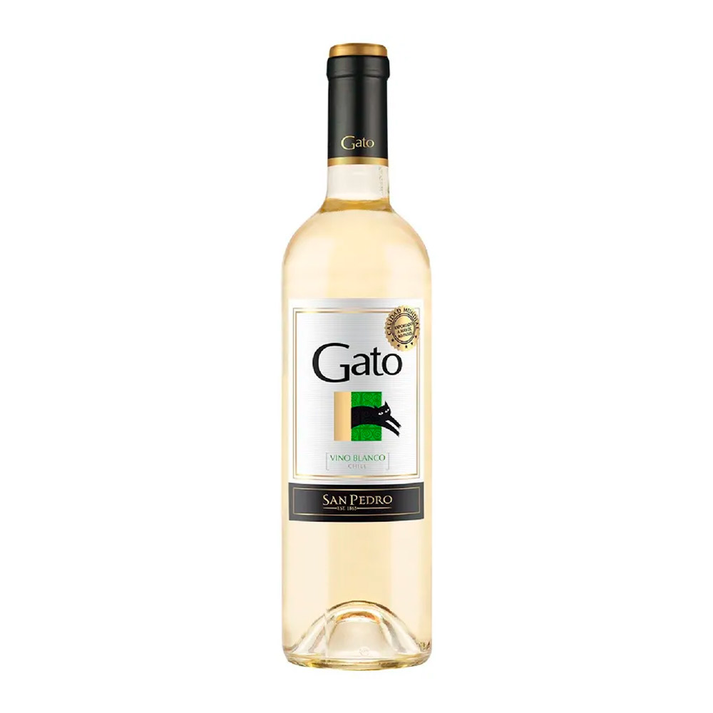 Vino Gato Blanco Bot 12° 700 cc