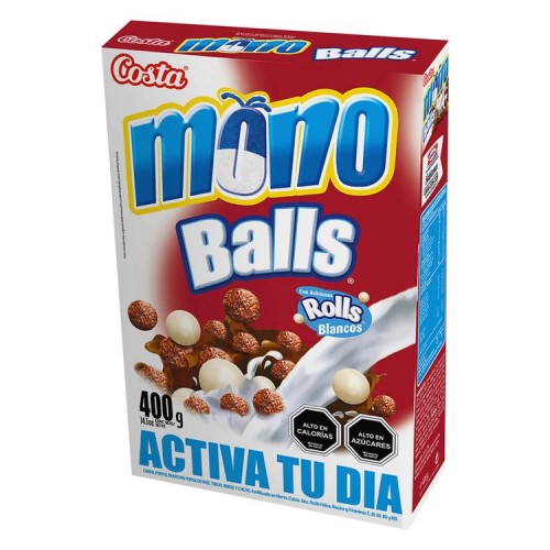 Cereal Costa Mono Rolls 400 Grs