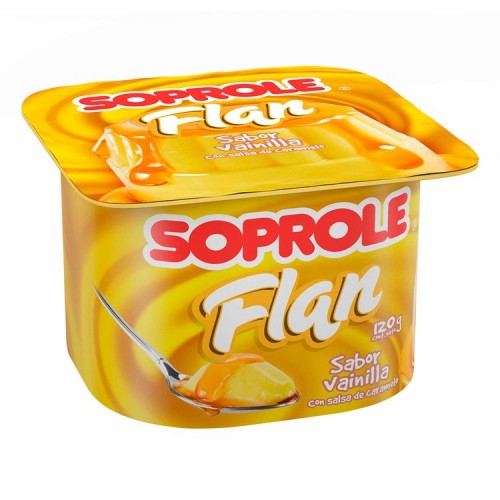 Flan Soprole Vainilla 120 Gr