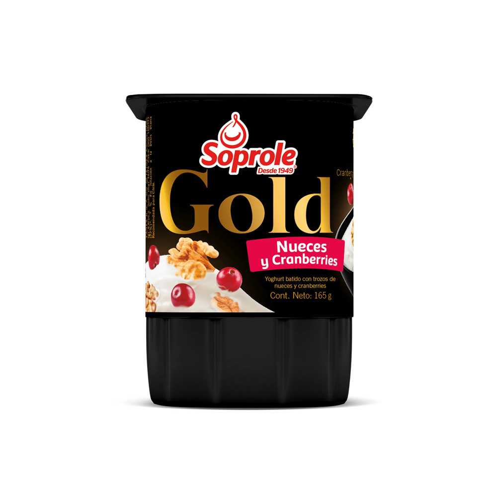 Yog Gold Nuez Cranberry Sorpole 165 Gr