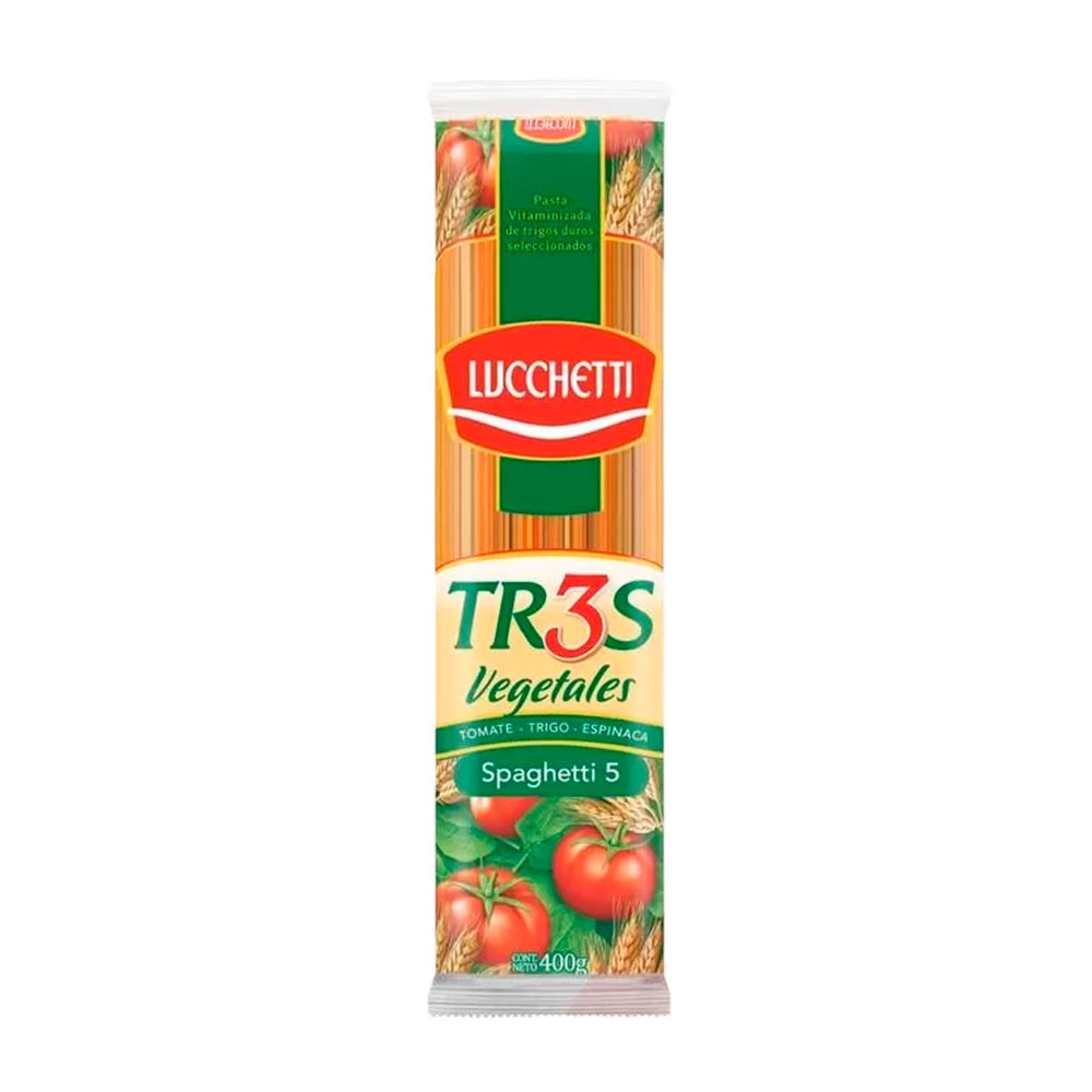 Super El Trebol - Lucchetti Tr3S Spagetti 400 gr