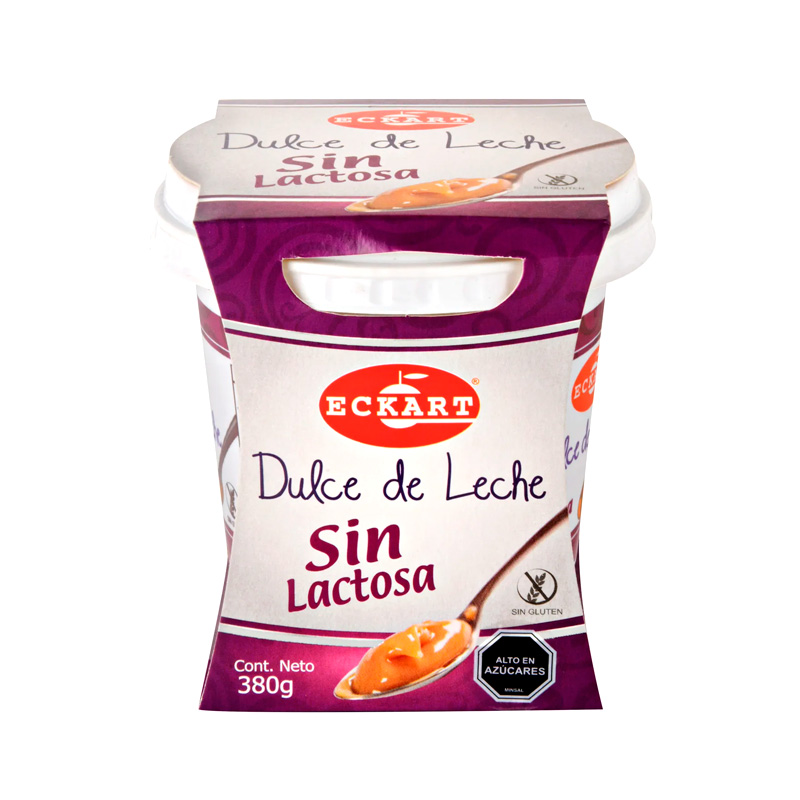 Dulce de Leche Eckart Sin Lactosa 380 Grs