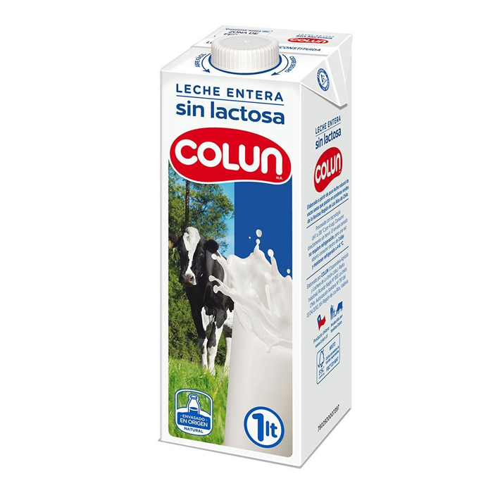 Leche Entera Colun S/Lactosa Edge  Lt