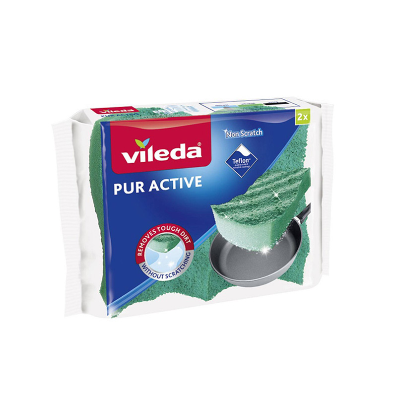 Esponja Vileda Pur Active 2 unidades