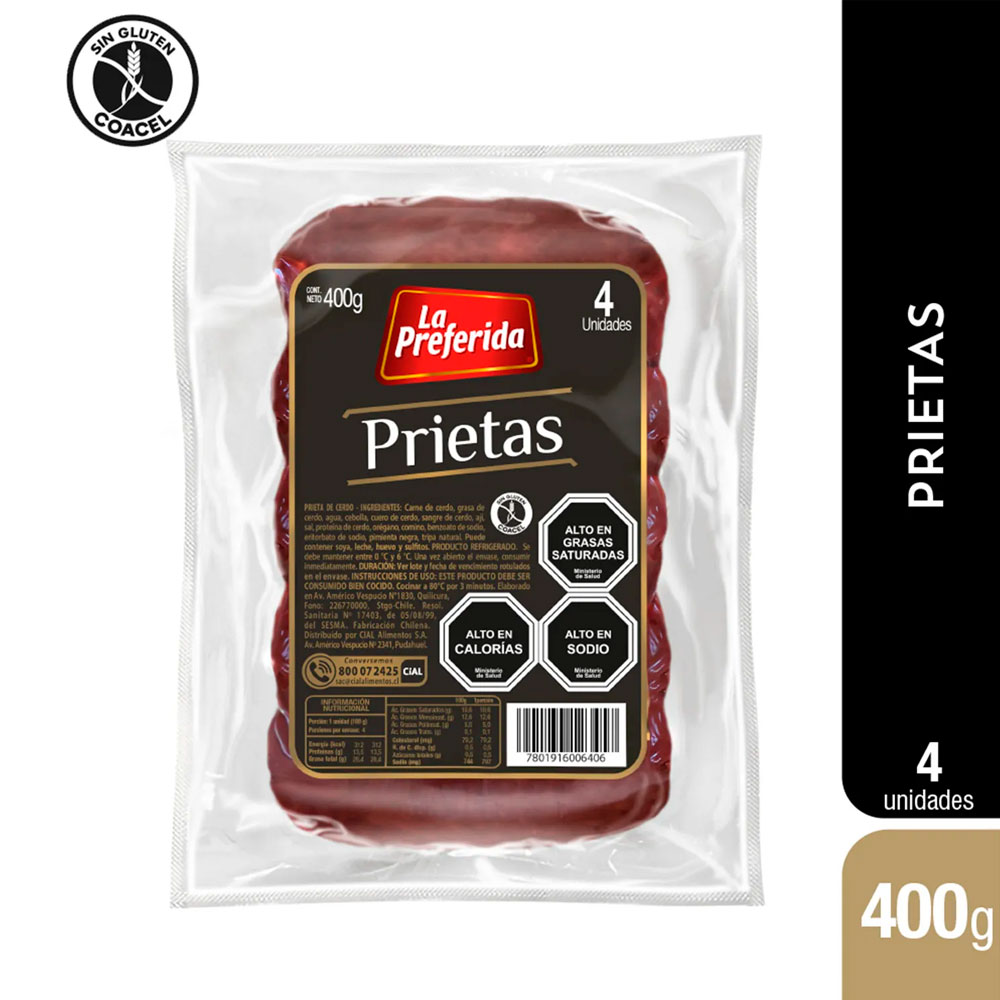 Prietas La Preferida 400 Gr