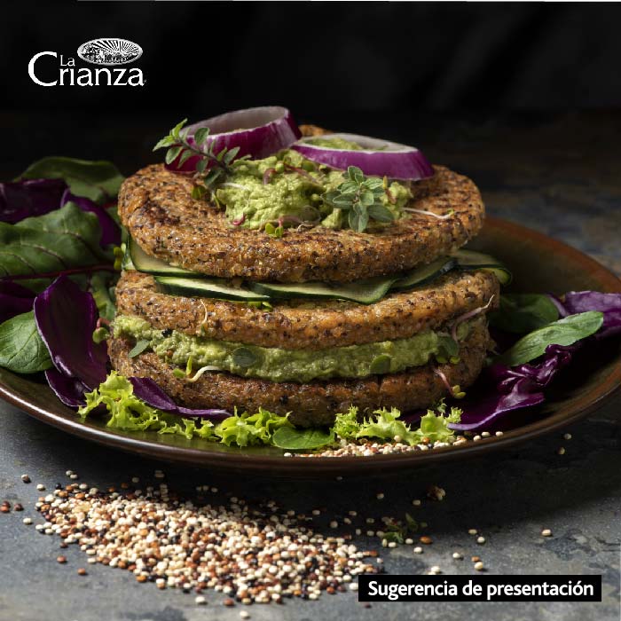Hamburguesa La Crianza Quinoa 100 gr