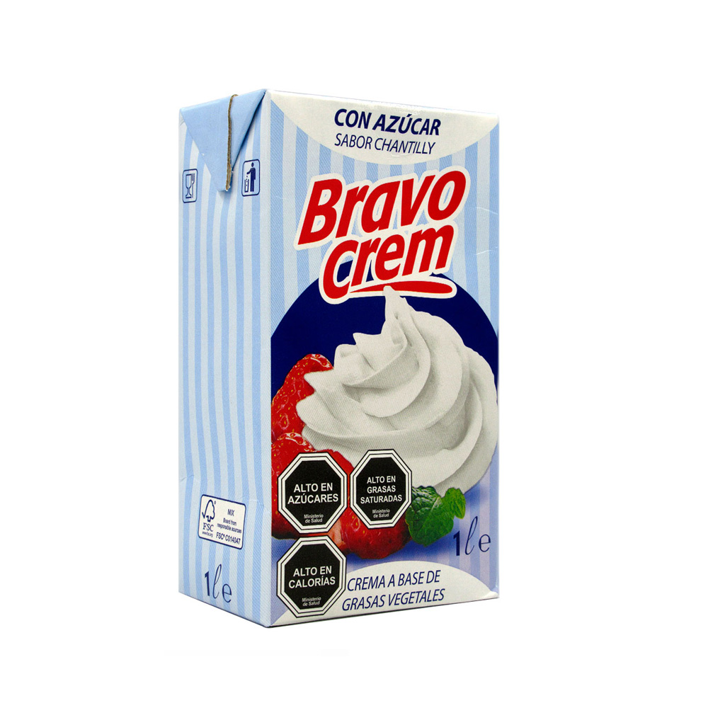 Crema Vegetal Bravo 1Lt