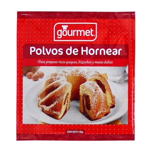 Polvo Hornear Gourmet 100 Grs