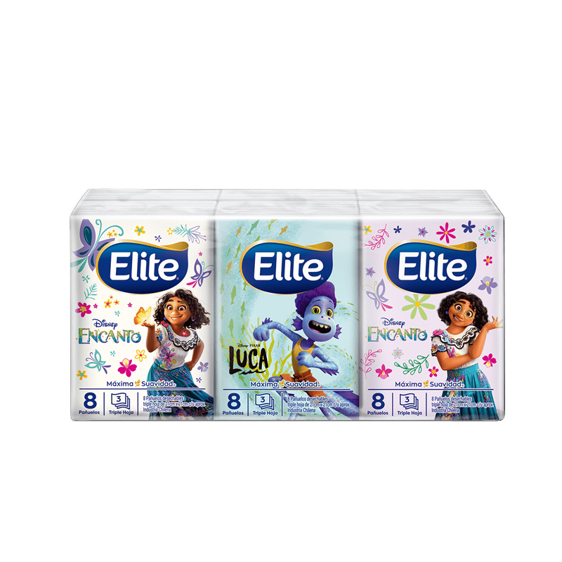 Pack Pañuelo Elite Diseño 6 Unid