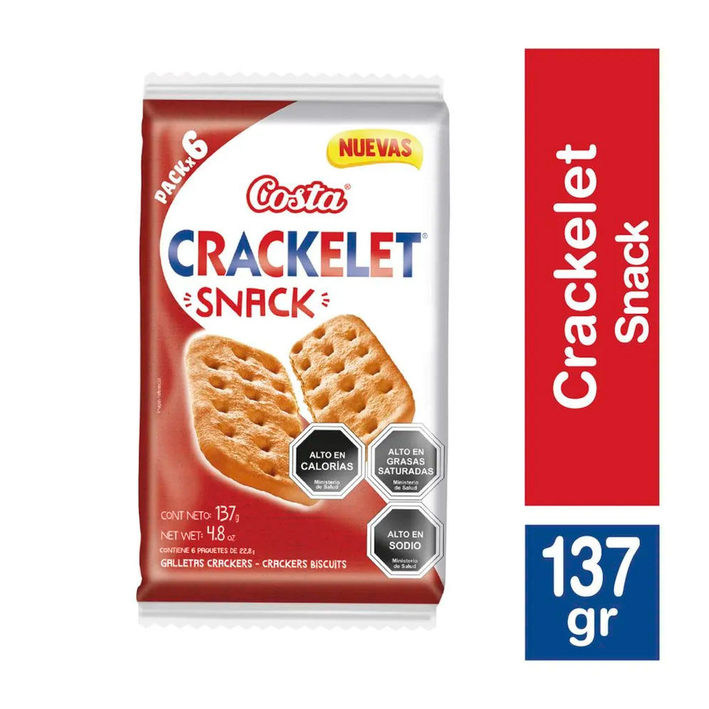 Crackelet Pack Individual 137 Gr