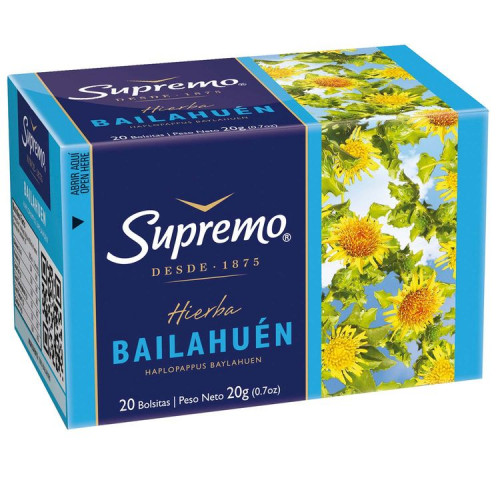 Hierbas Supremo Bailahuen 20 Bls