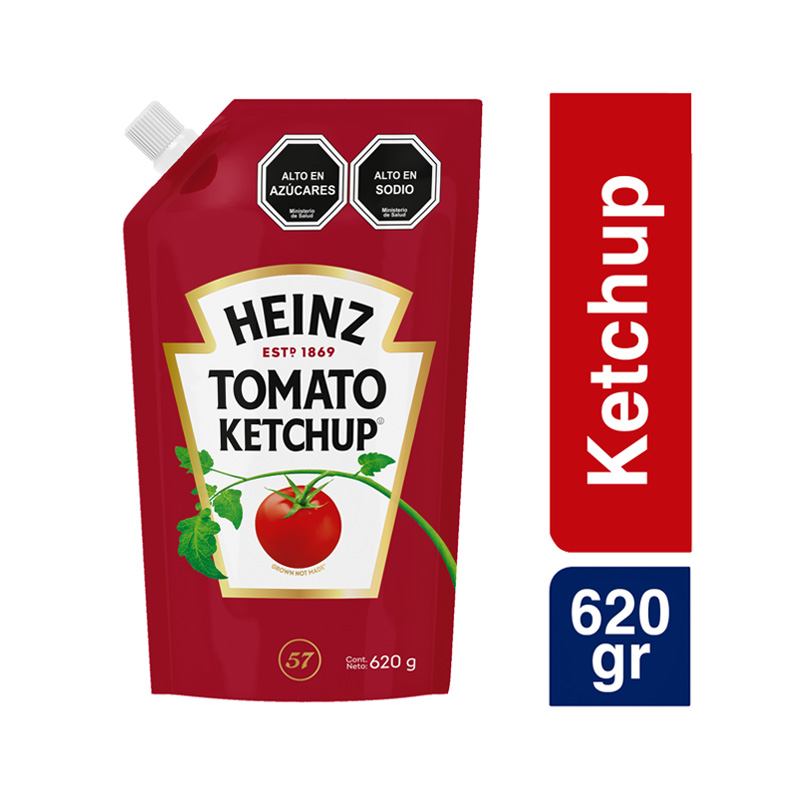 Ketchup Heinz Doy Pack 620 Grs