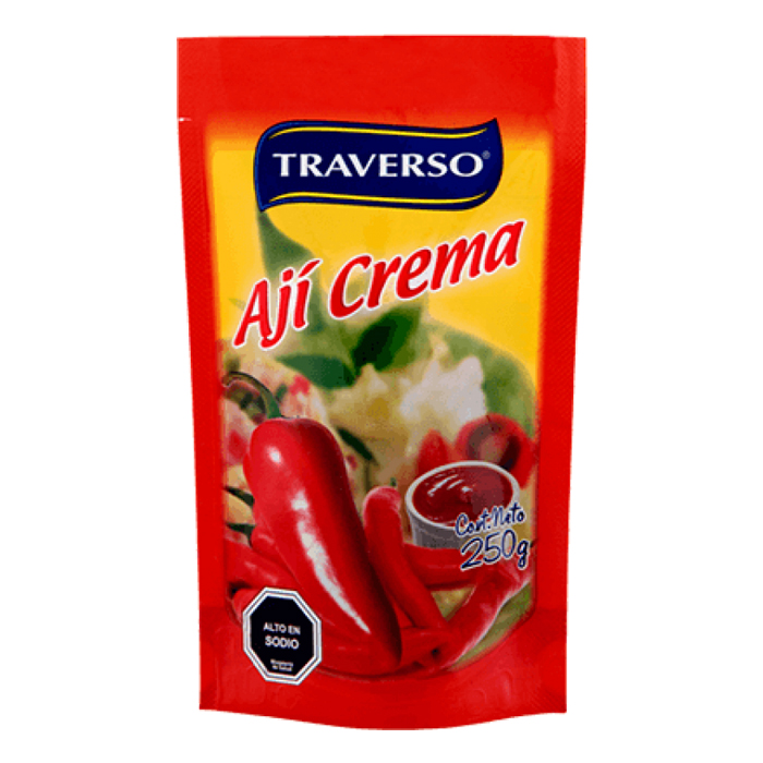 Ají Traverso Crema Doypack 250 gr