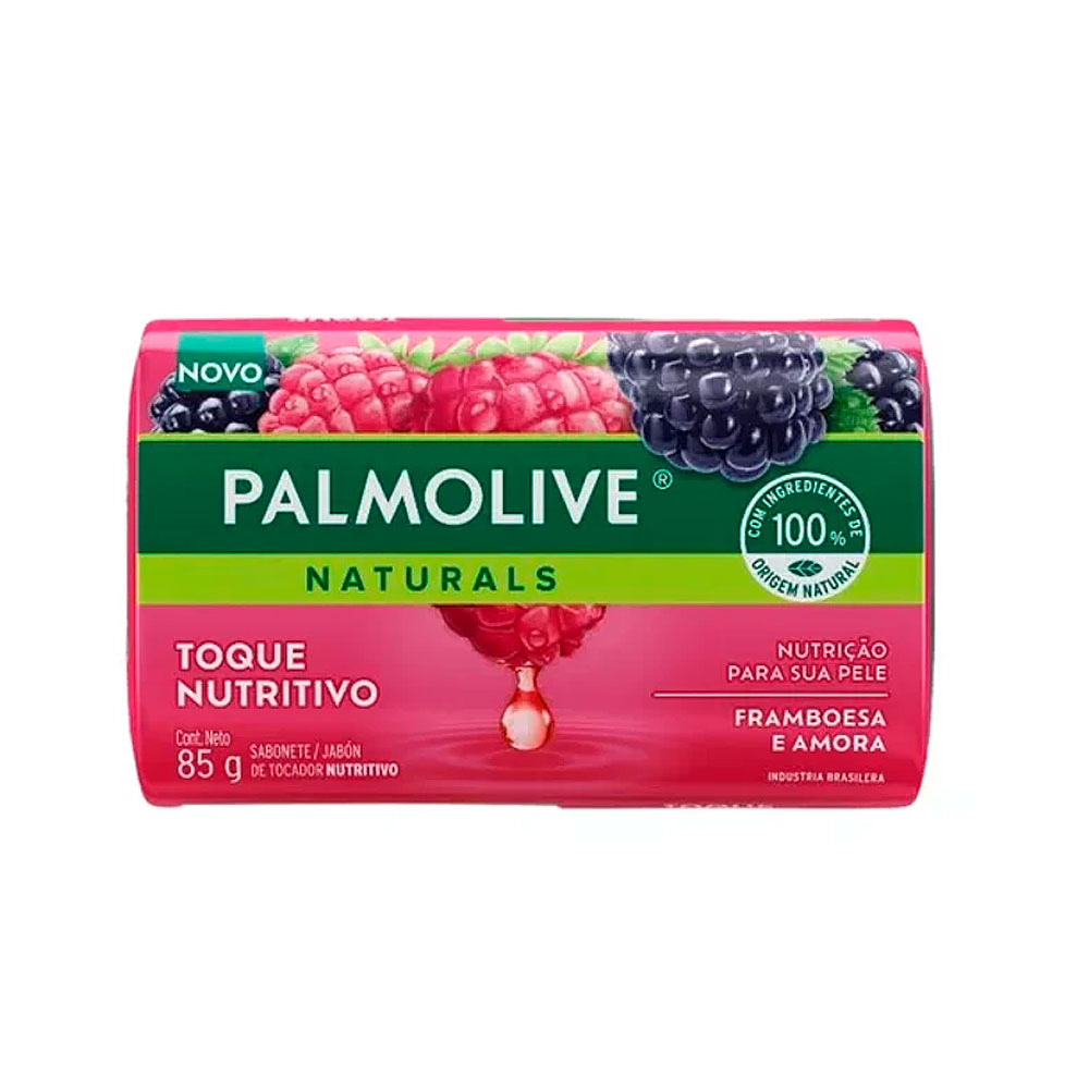 Jabón en Barra Palmolive Frambuesa Turmalina 85 Grs