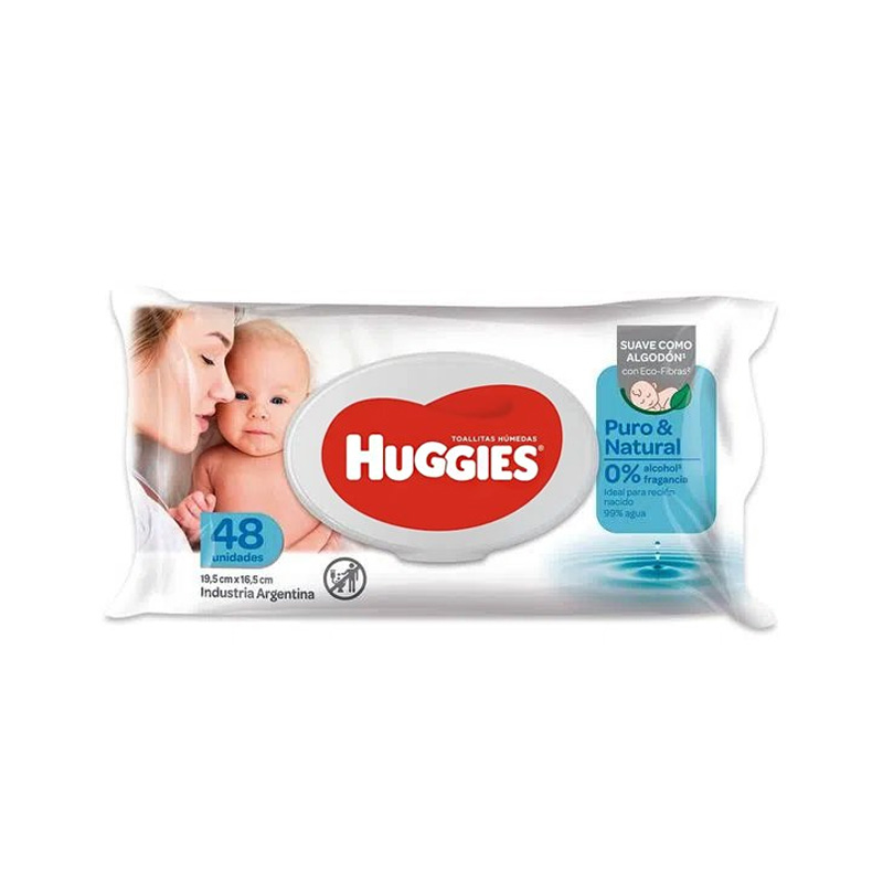 Toalla Húmeda Huggies Recién Nacido 48 unidades