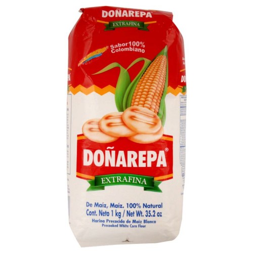 Harina Maiz Blanco Doñarepa 1000 Gr.