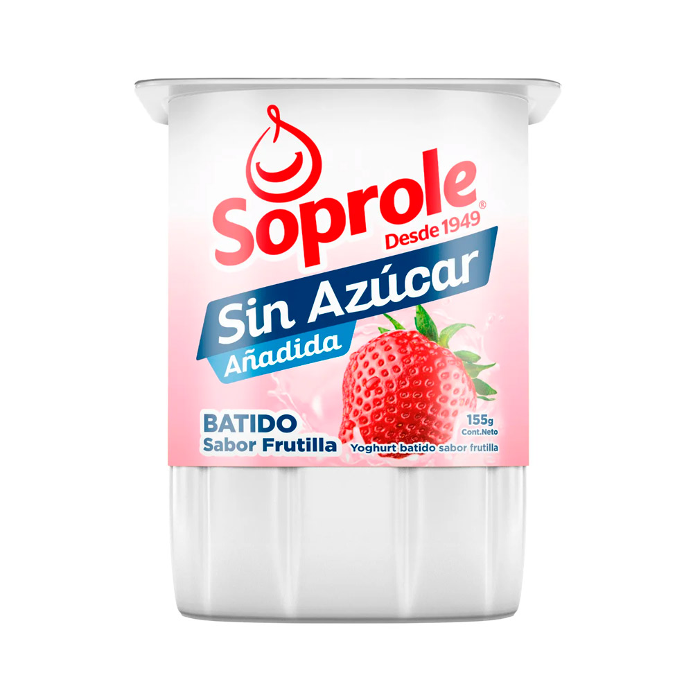 Yogurt Soprole Sin Azúcar Trozos Frutos Secos 55 Gr