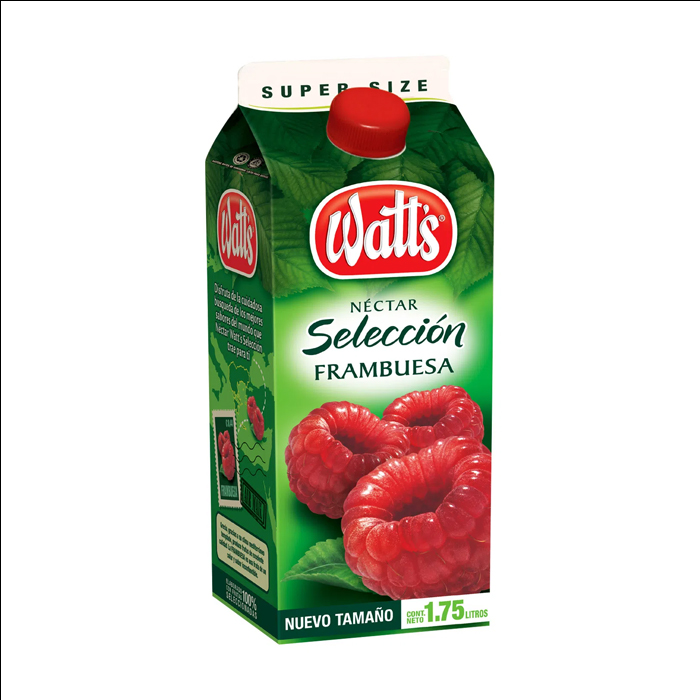 Nectar Watts Seleccion Frambuesa 1750 Cc