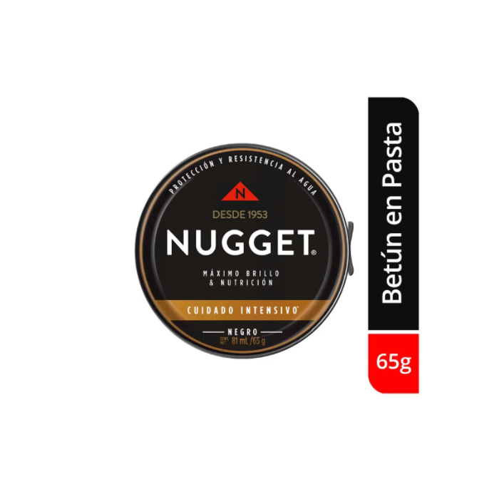 Betún Nugget Negro 65 ml
