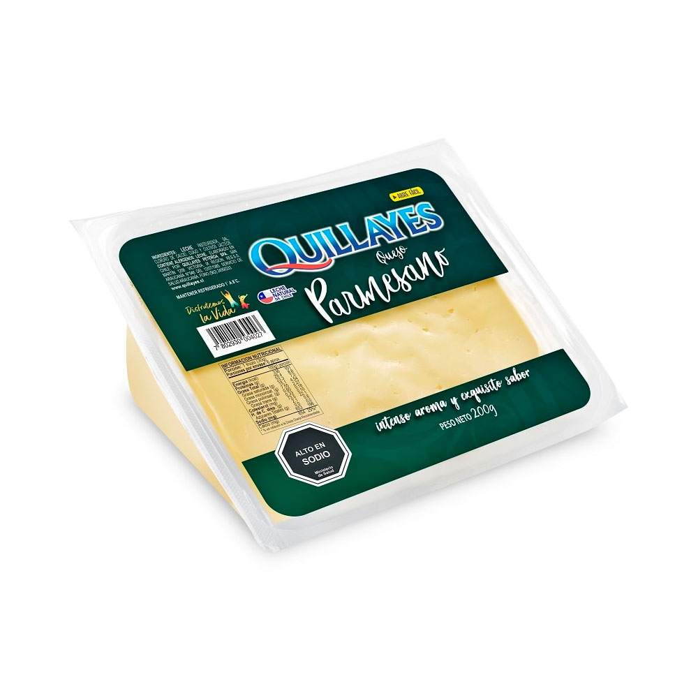 Queso Parmesano Trozo Quillayes 200 Gr