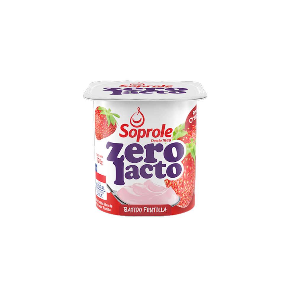 Yog Zerolacto Frutilla 120 Gr
