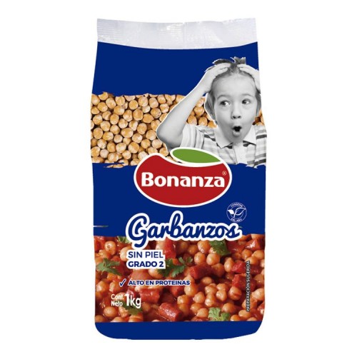 Garbanzo Bonanza Sin Piel Kl