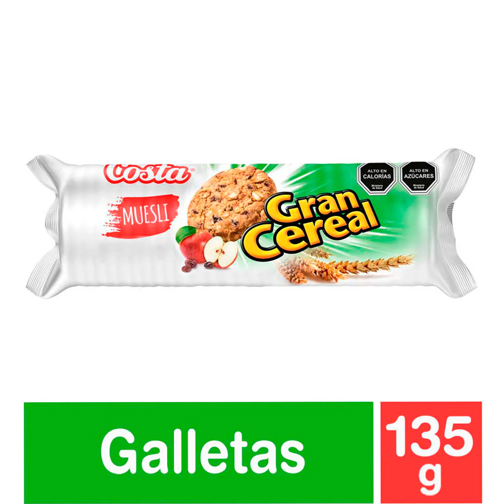 Galleta Costa G/Cereal Muesli 135 Gr.