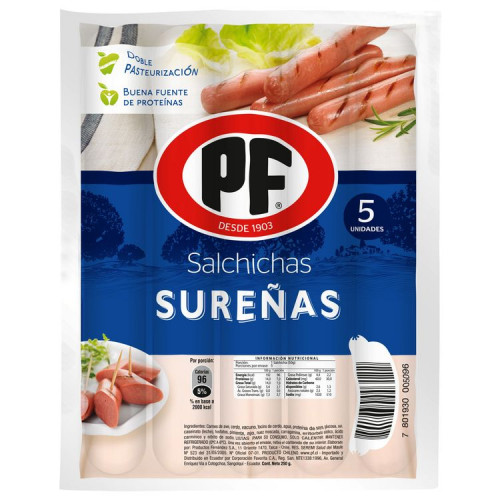 Salchicha Sureña Pf 250 Gr