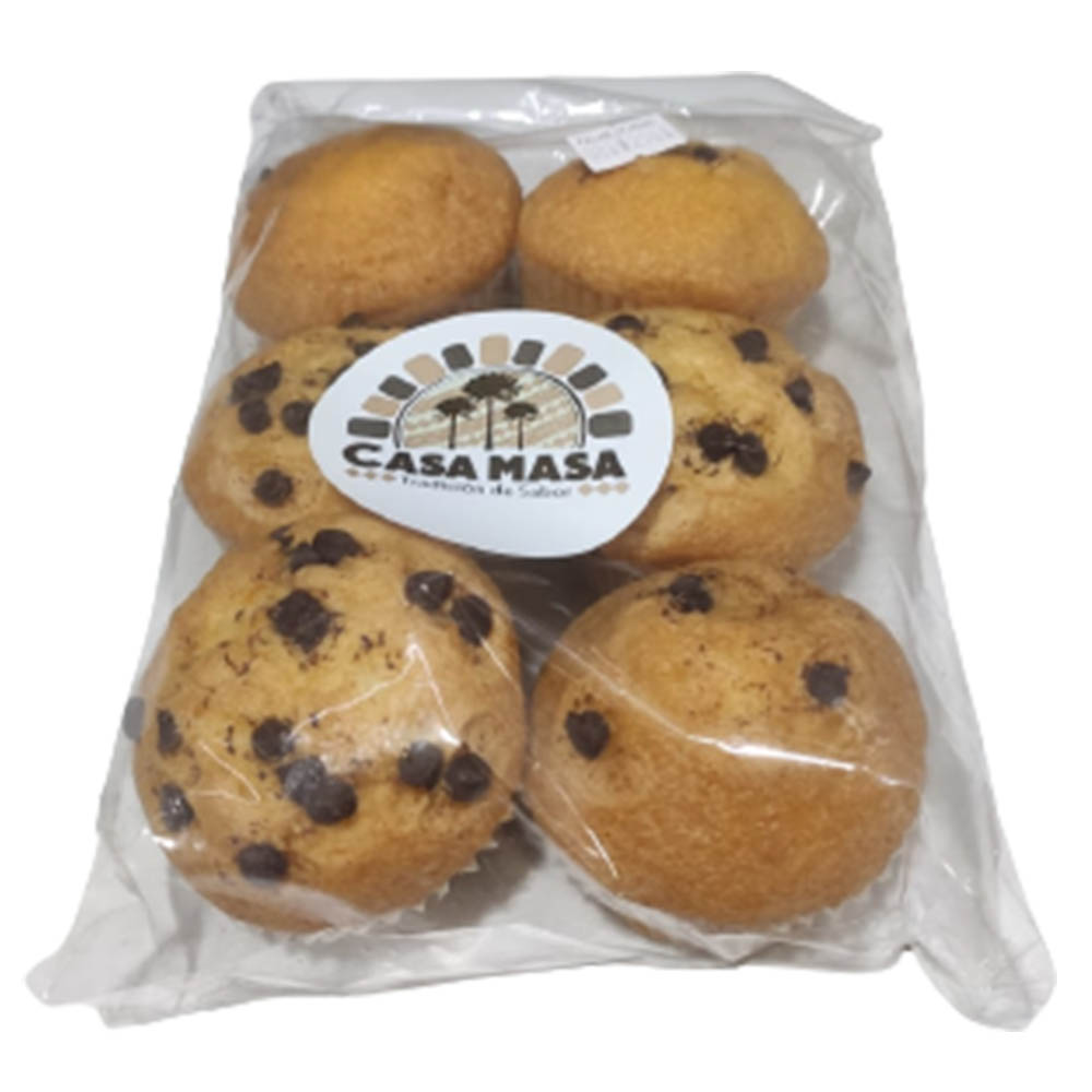 Magdalena Chips Chocolate 6 Unidades