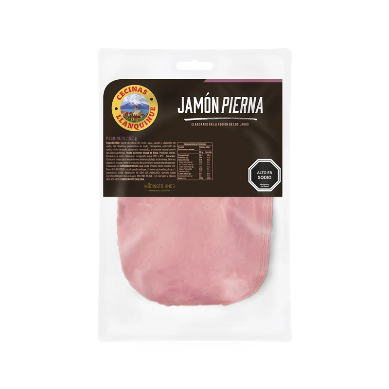 Jamón Pierna LLanquihue G2 150 Grs