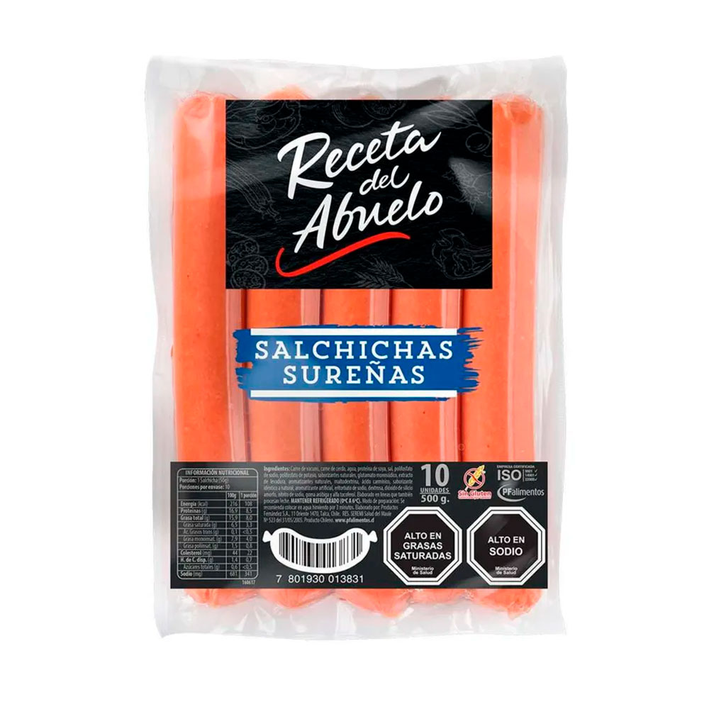 Salchicha Sureña Receta Del Abuelo 500 Gr