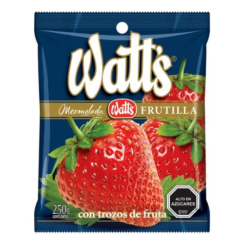 Mermelada Watts Frutilla 250 Grs