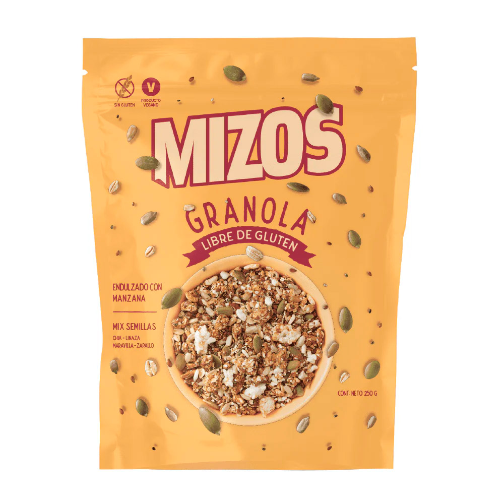 Granola Mizos Mix Semillas 250 Gr