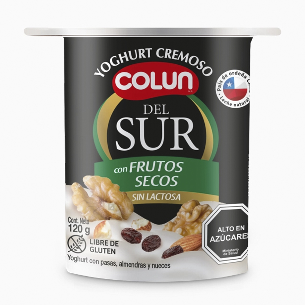 Yogurt Del Sur Frutos Secos 120 Gr