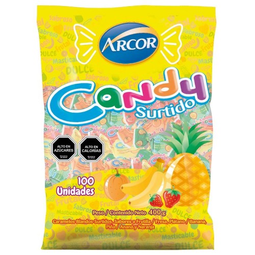 Masticable Candy Surtido 400 Grs