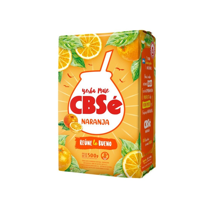 Yerba Mate Cbse Naranja 500 grs