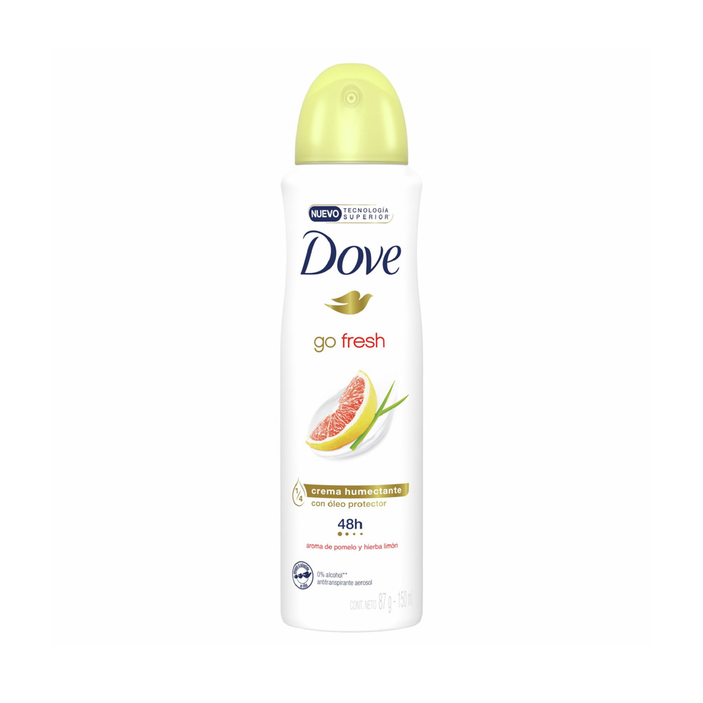 Desodorante Dove Spray Go Fresh Pomelo Limón