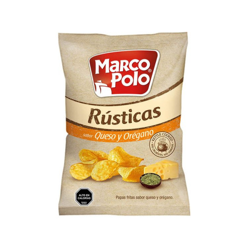Papas Fritas Marco Polo Rustica Oregano 185 Grs