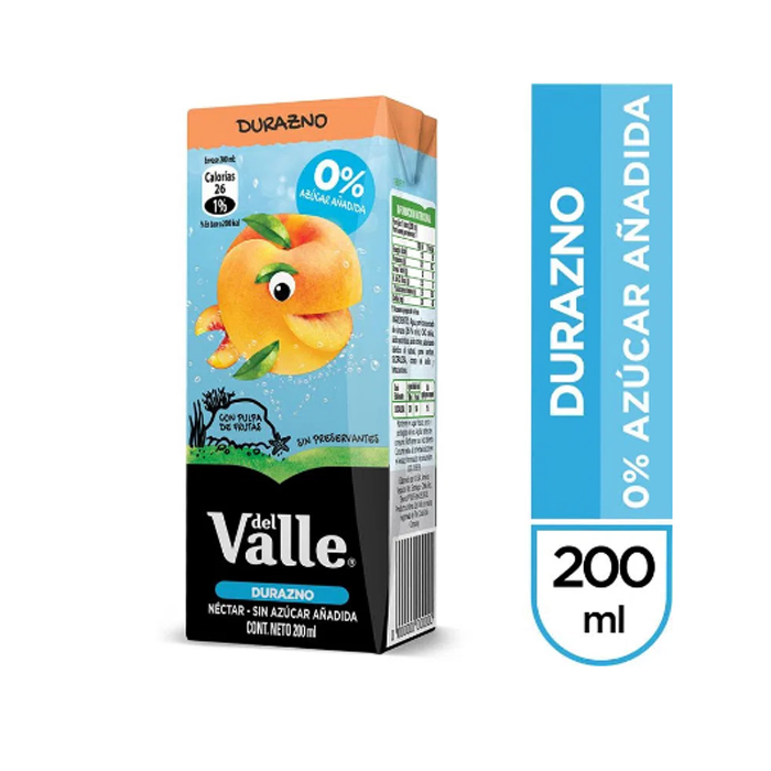 Nectar Andina Durazno Light Tetra 200 Cc