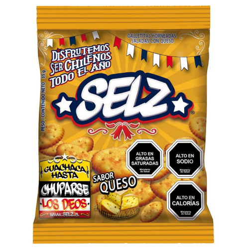 Galleta Selz Mini Queso 35 Grs