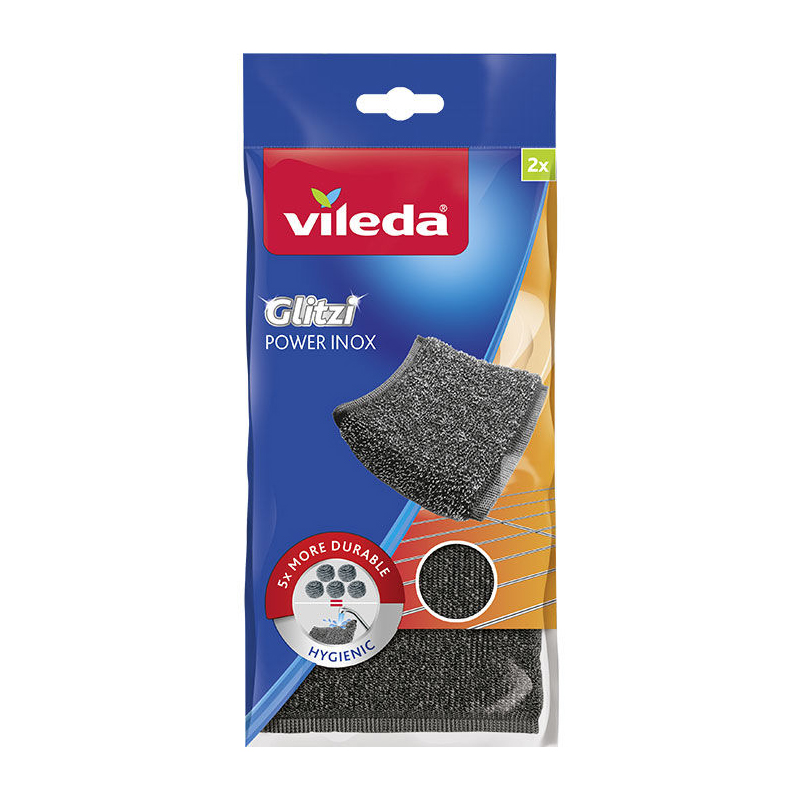 Esponja Vileda Antiresiduo Inoxidable X2