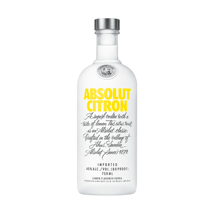 Vodka Absolut Limon 750 cc