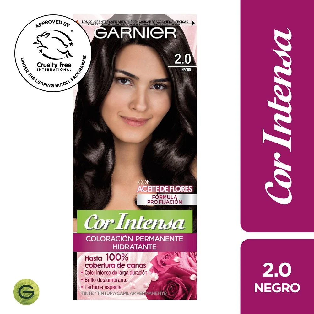 Tintura Cor Intensa 20 Negro Intenso