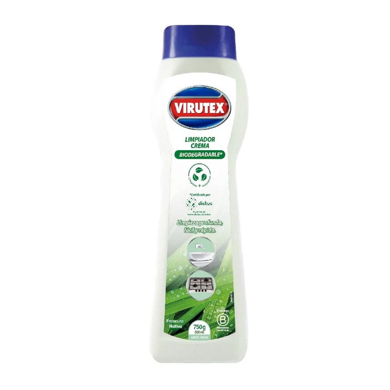 Limpiador Crema Virutex Bambú 750 Grs