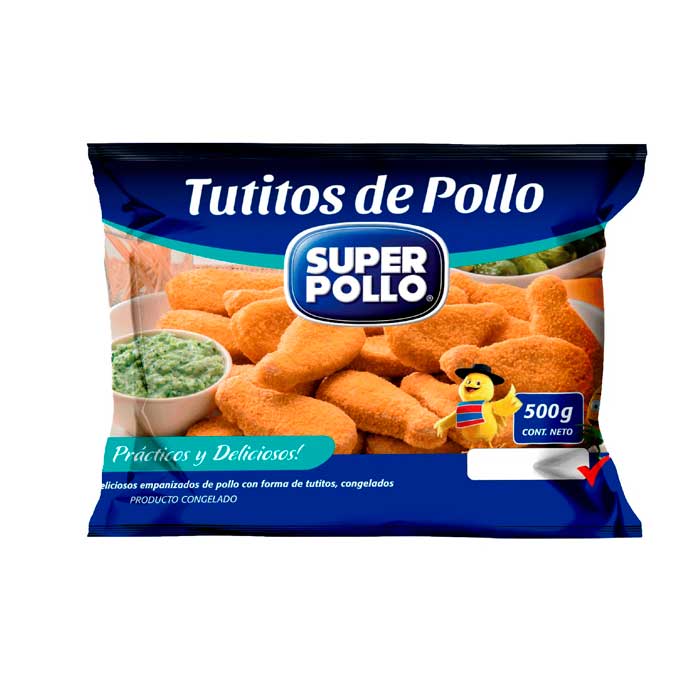 Tutitos De Pollo Nuggets 500 gr