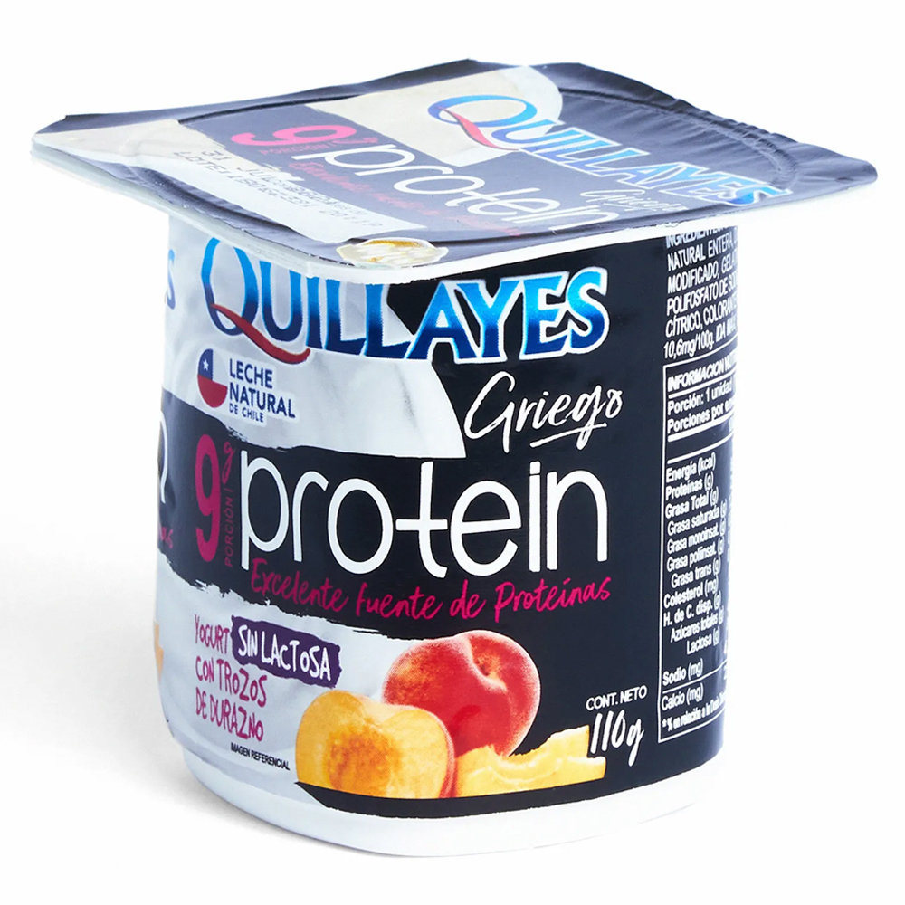 Yogurt Protein Durazno Quillayes 110 Gr