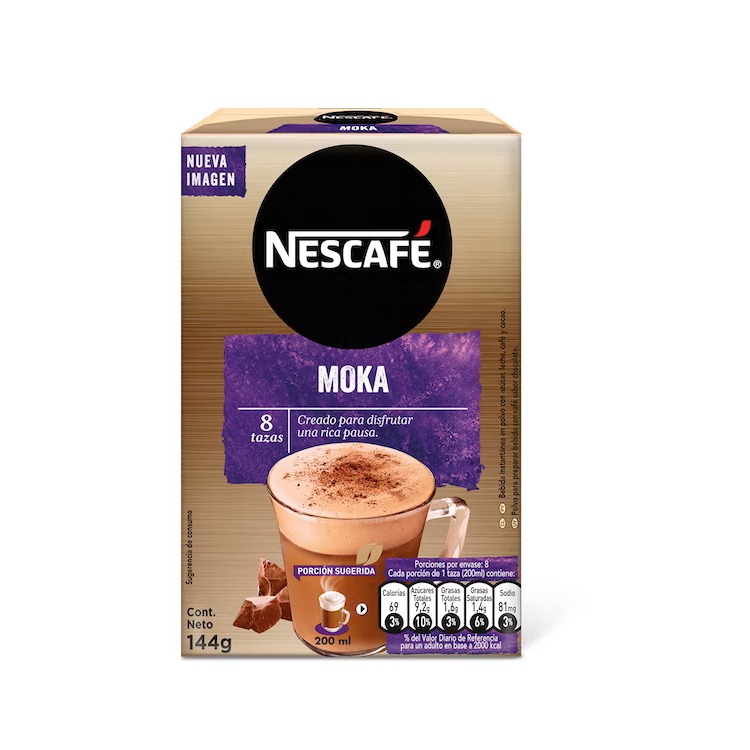Super El Trebol - Nescafé Doble Choka Moka 8un 23gr
