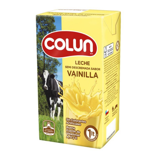 Leche Colun Vainilla 1 Lt