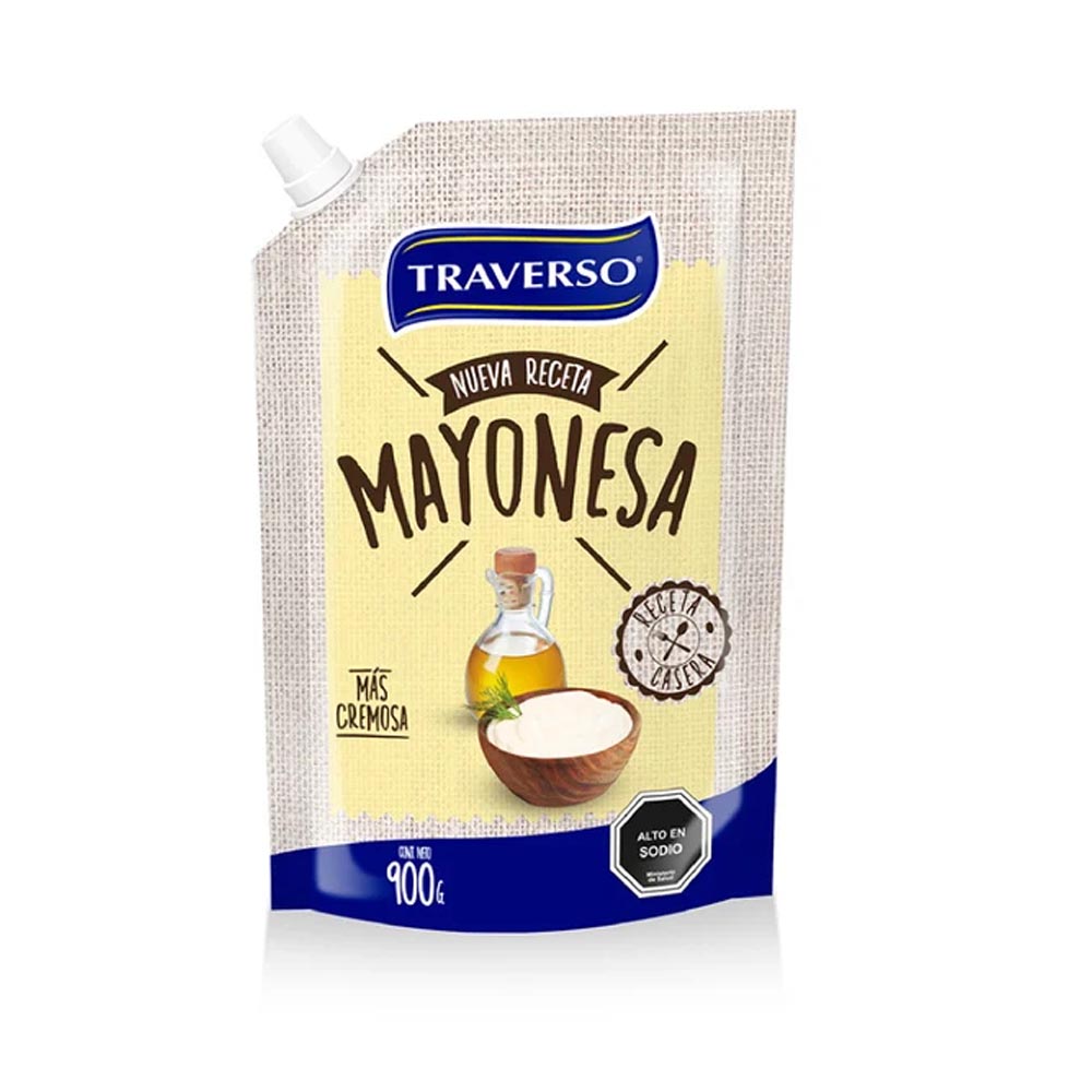  Mayonesa Traverso Big Party Dp 900 gr