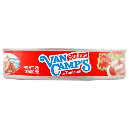 Sardina Van Camps Tomate 425 gr (298Gr Drenado)